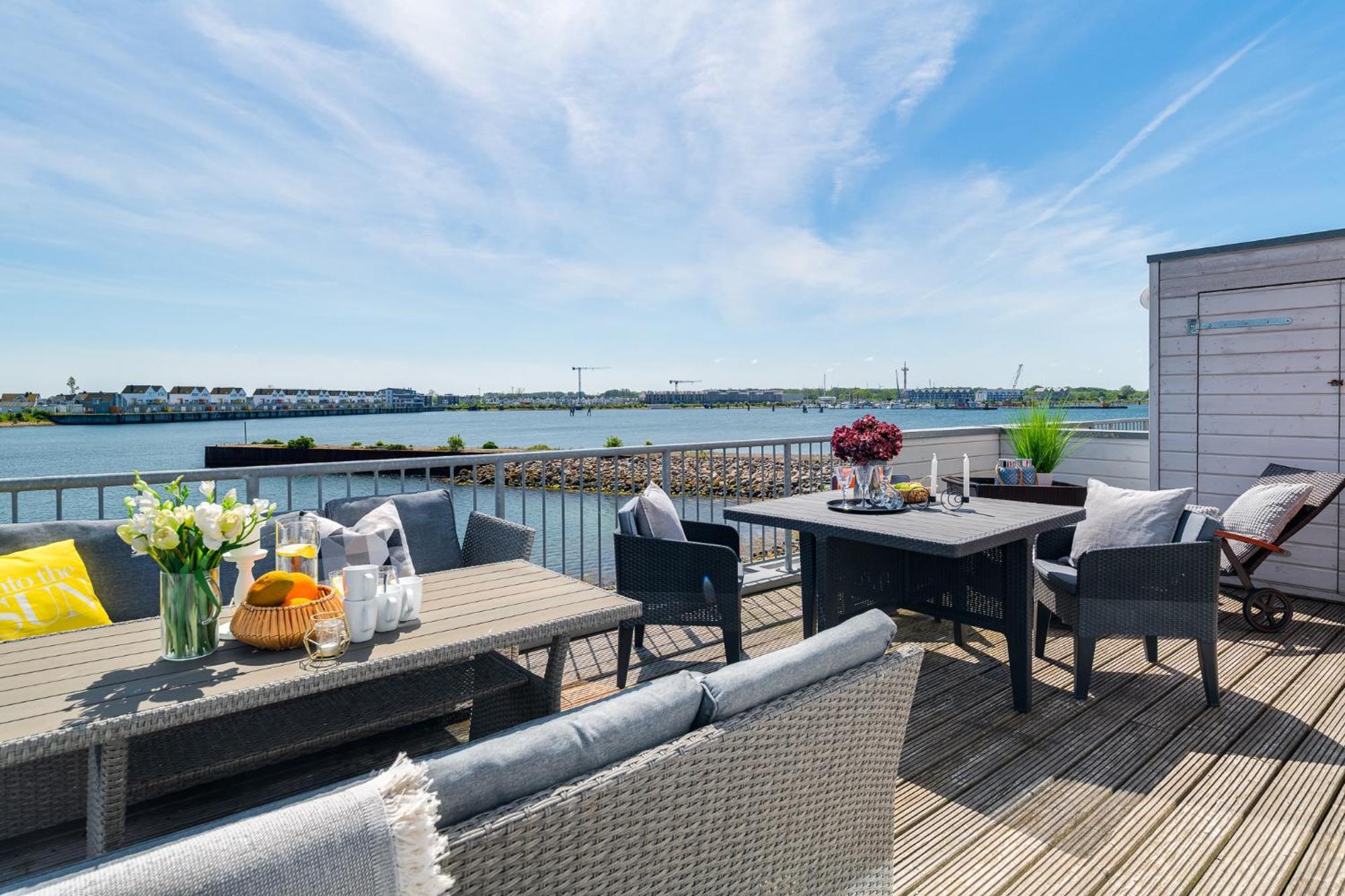 Ferienwohnung Harbourviews Olpenitz Bagian luar foto