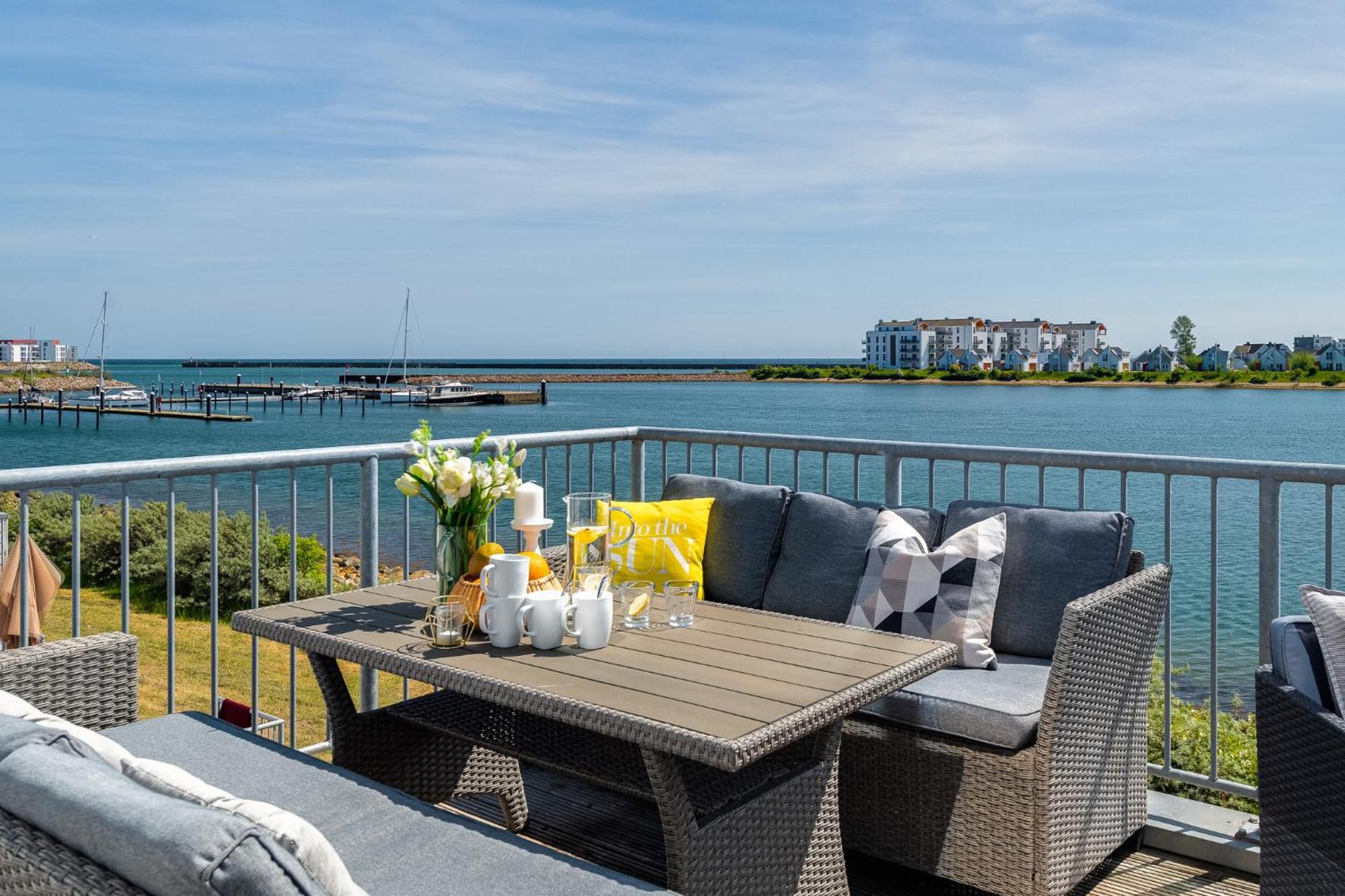 Ferienwohnung Harbourviews Olpenitz Bagian luar foto